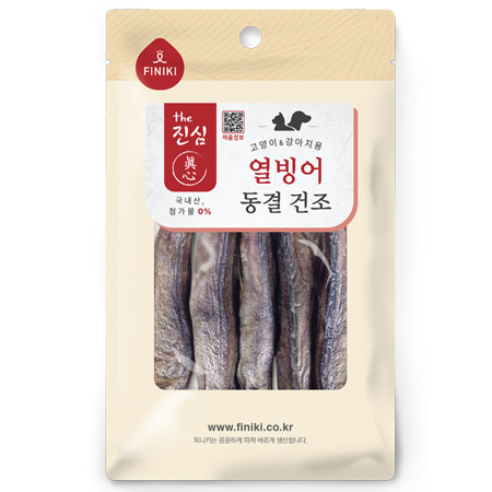피니키 - the진심 동결건조 열빙어 (강아지, 고양이 겸용)